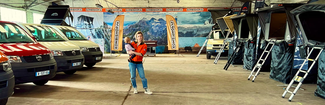 Intérieur du Showroom Kombishop