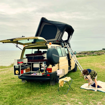 Installation tente de toit