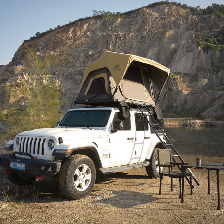 Normandy Auto 140 Pro en bivouac