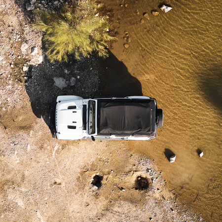 Normandy Auto 140 Pro bâchée sur 4x4