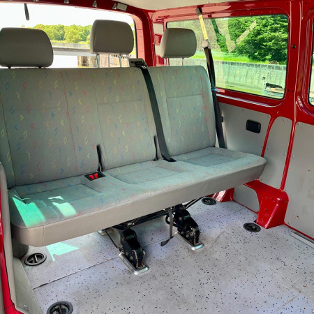 219 VW T5 châssis long banquette arrière