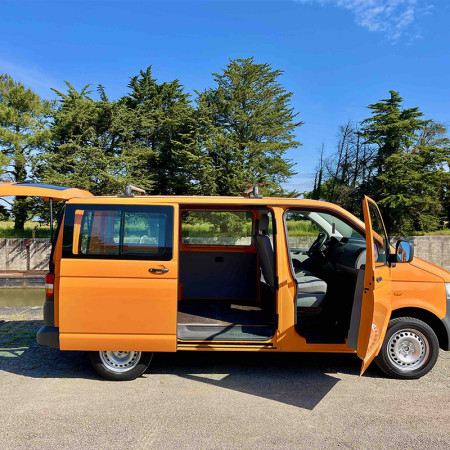 VW T5 2007 1.9tdi porte latérale