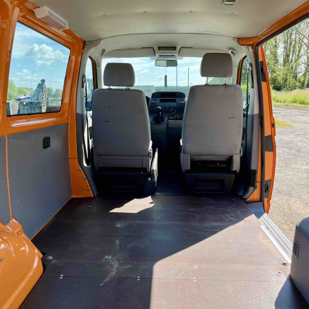 VW T5 2007 1.9tdi cabine arrière