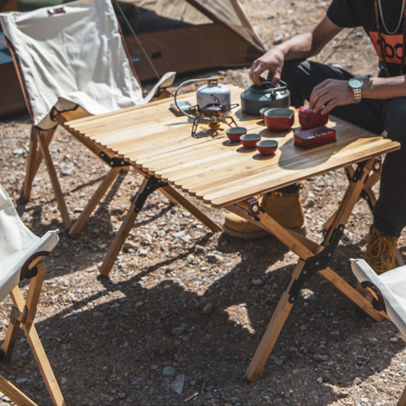 Salon de camping 4 chaises Wild Land