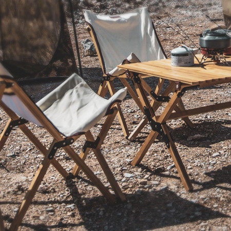 Salon de camping 4 chaises Wild Land