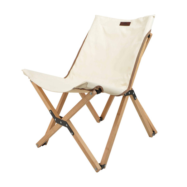 Chaise de camping ou d'appoint pliante Wild Land en coton et bambou