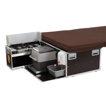 BusBox QUQUQ campingbox cuisine ouverte