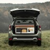 EGOE Nestbox Camper 200 dans Subaru Forester vue de l'arrière