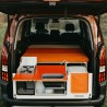 EGOE Nestbox Hiker 100 dans Peugeot Rifter set complet orange