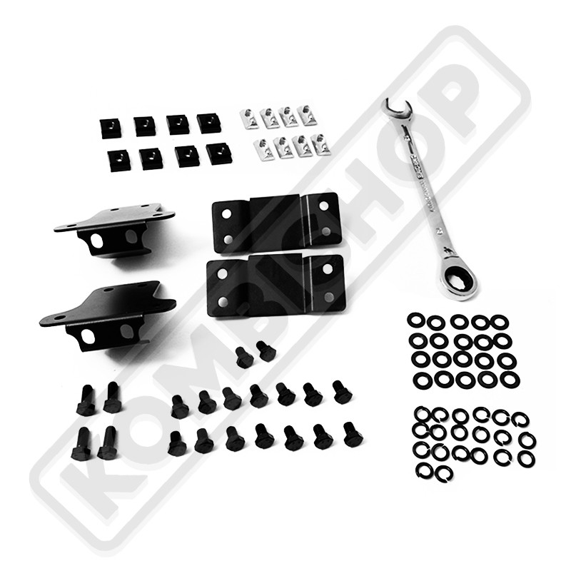 Kit de fixation pour marquise sur tente de toit Wild land Rock Cruiser, Desert Cruiser et Bush Cruiser