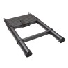 Echelle télescopique Vickywood pour tente de toit aluminium 260 cm noire