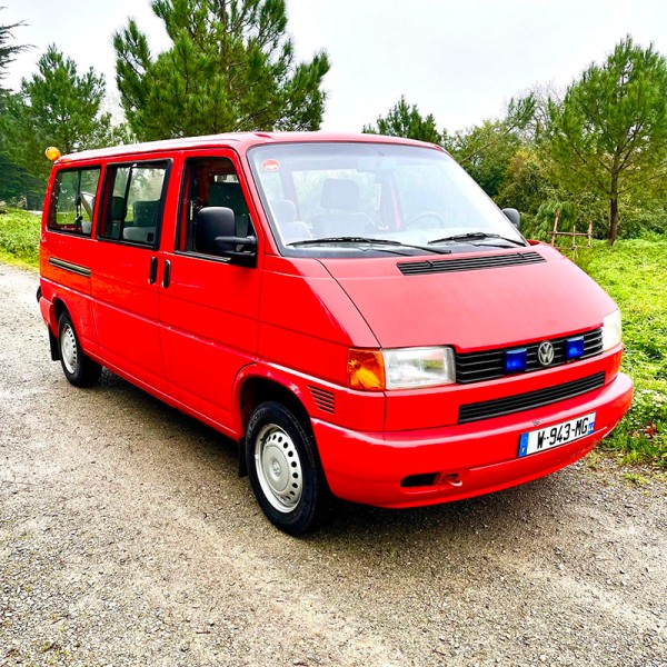 235 Transporter VW rouge pompier 1998 ACV