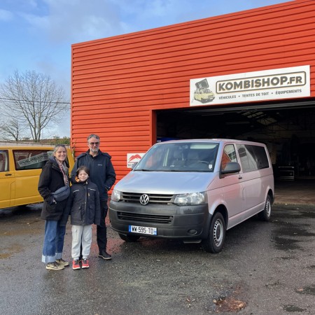 Véhicule n°239 T38900 VW T5 long livraison en décembre 2024