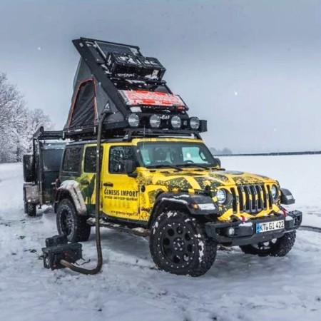 Chauffage autonome mobile avec batterie AGM 30 Ah et réservoir 5 L