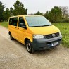 245 VW T5 jaune 1re main 1.9Tdi 84cv