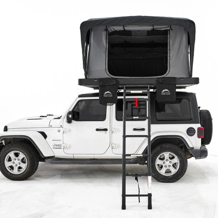 Tente de toit familiale hybride coque aluminium Summit Explorer 180 sur 4x4