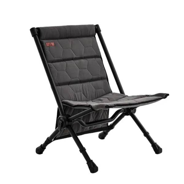 Wild Land MTS-X chaise de camping basse, pliante, en aluminium et coton