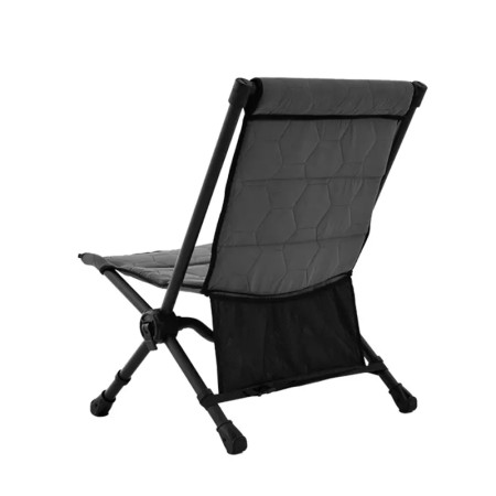 Wild Land MTS-X chaise de camping basse, pliante et légère, en aluminium et coton